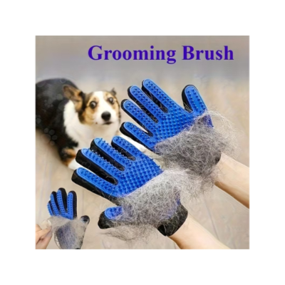 1pc Pet Grooming Gloves