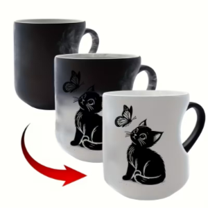 An 11Oz Quirky Cat Color Changing Mug - Image 3