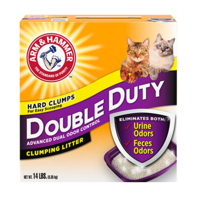 Arm & Hammer Double Duty Clumping Cat Litter 14 LBS