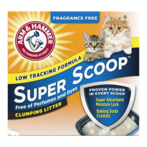 Arm & Hammer Super Scoop Fragrance Free Clumping Cat Litter 14 lbs