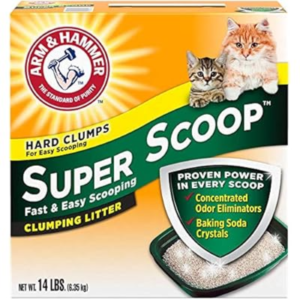 Arm & Hammer Super Scoop Fresh Scent Clumping Cat Litter 14 Lbs