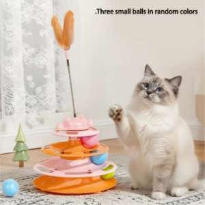 Cat Spinning Toys Designed for Self-Entertainment 1 Set