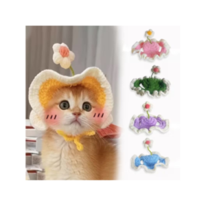 Flower Seedling Pet Hat 1Pc
