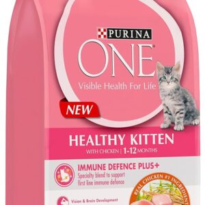 Purina One Healthy Kitten Dry Cat Food with Chicken 1.2 kg