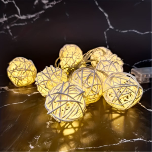 Rattan Wicker Balls 10 Pcs