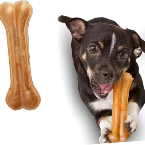 Rawhide Natural Dog Chews Bone 4 pcs
