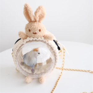 Cute Little Rabbit Design Portable Pet Carrier